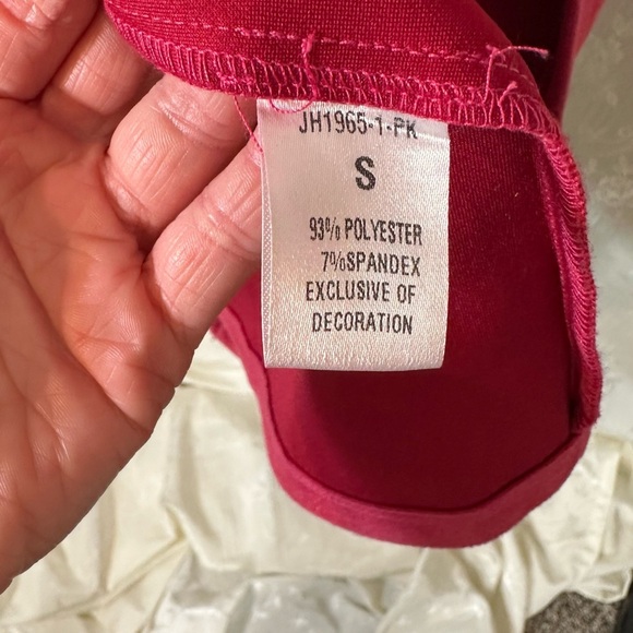 THML Faux Suede Open Front Fuchsia Coat Size Small - Picture 6 of 9